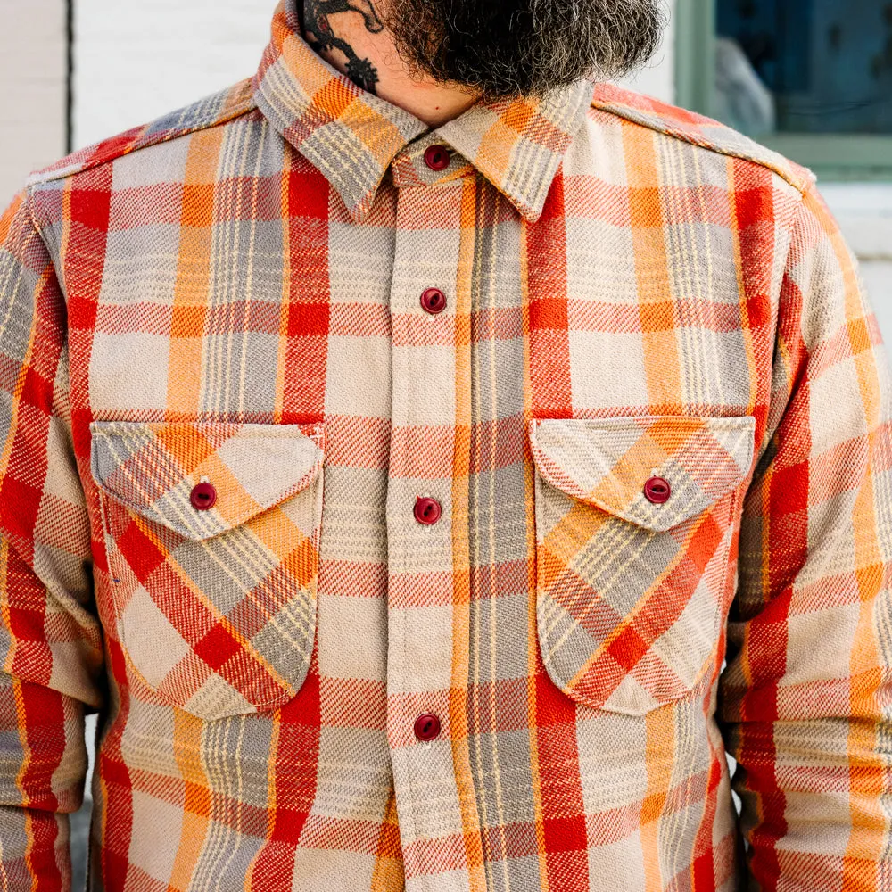 UES Heavy Flannel Orange