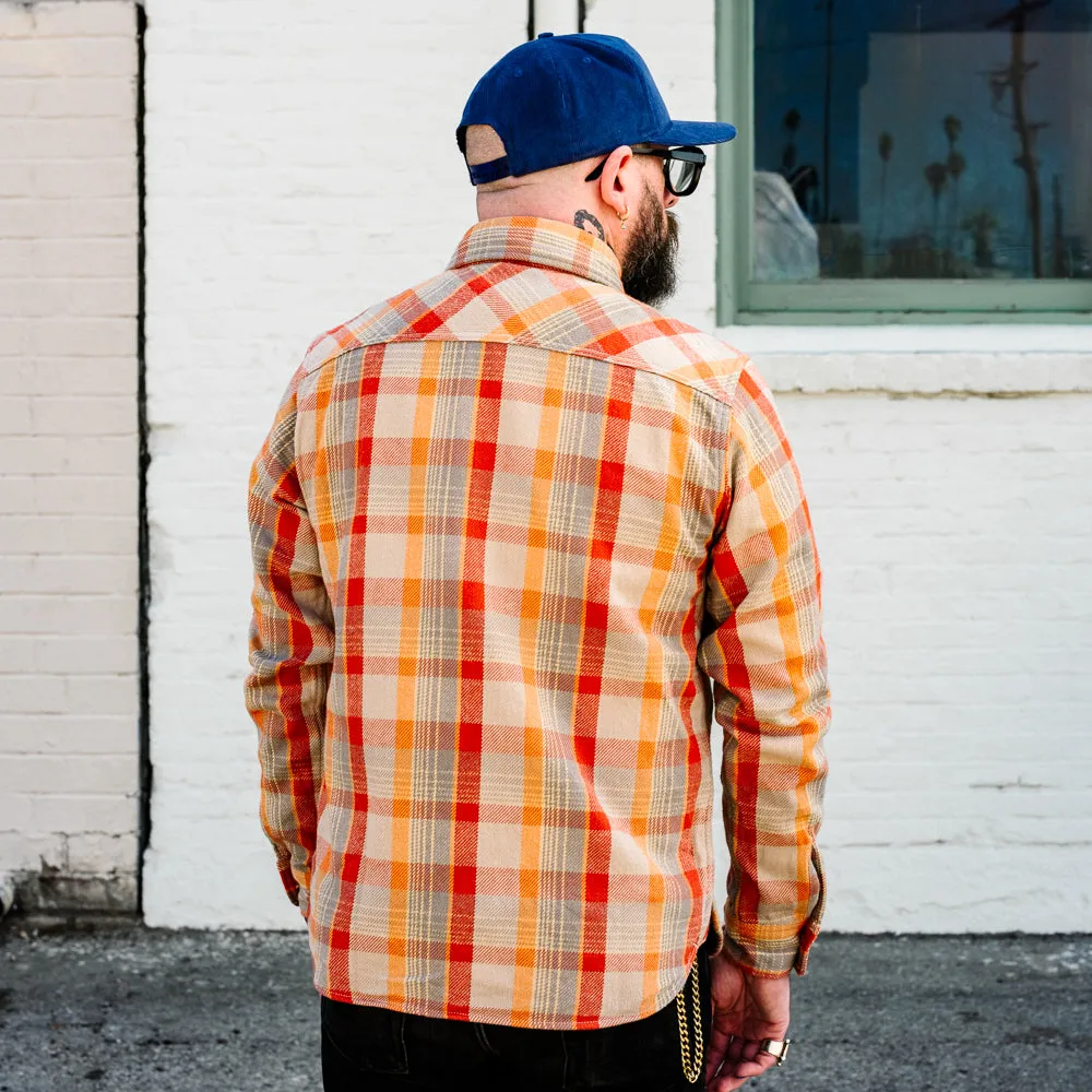 UES Heavy Flannel Orange