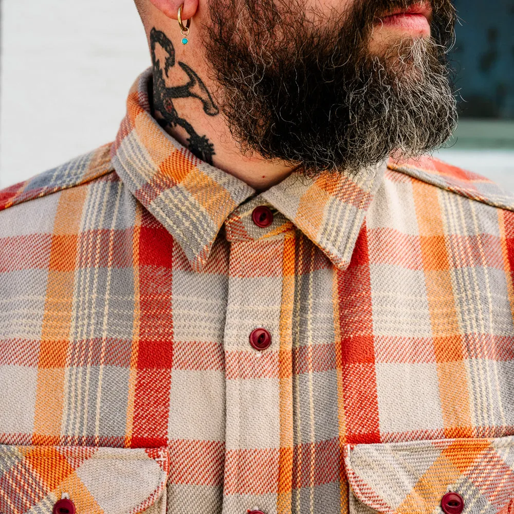 UES Heavy Flannel Orange