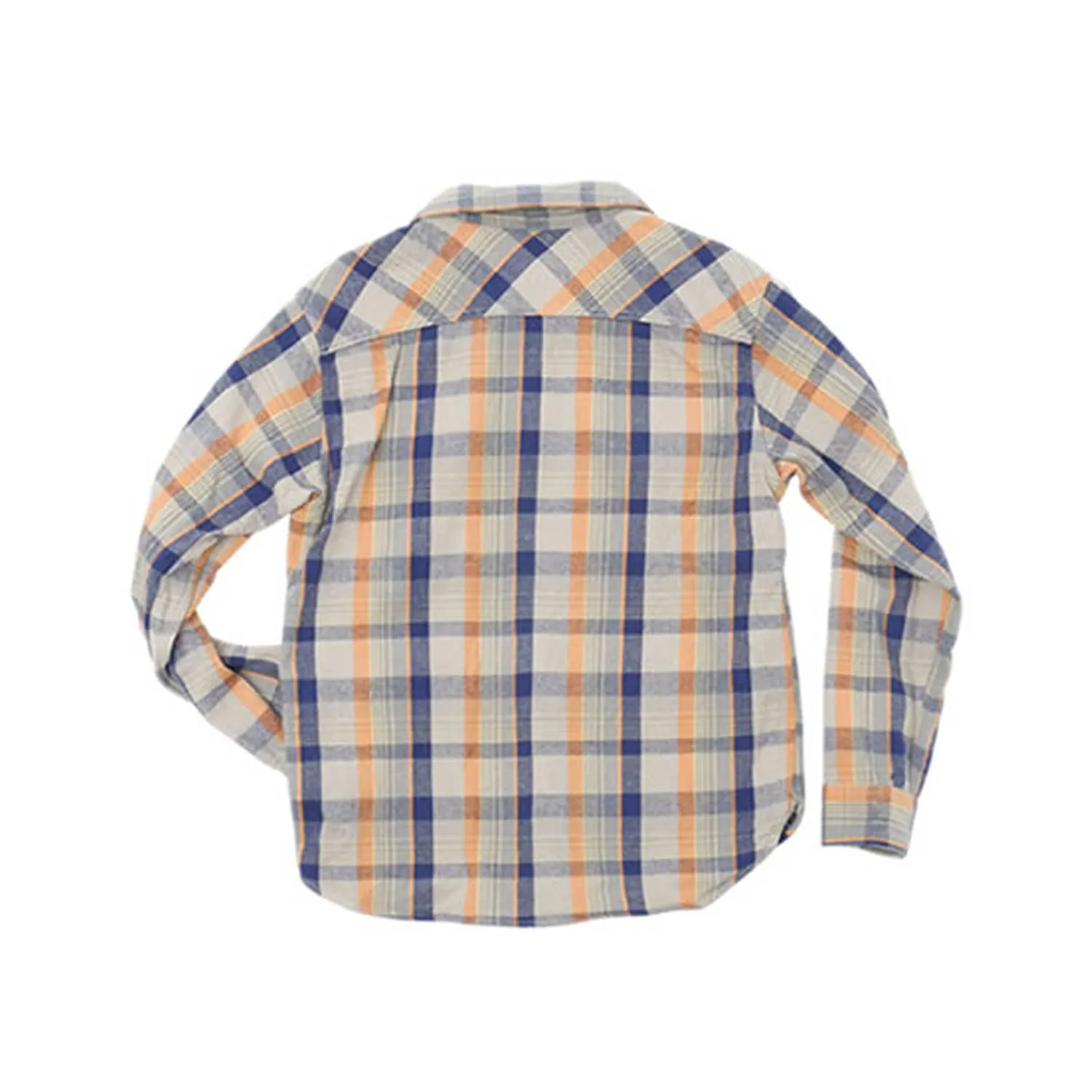 UES Heavy Flannel Shirt Navy