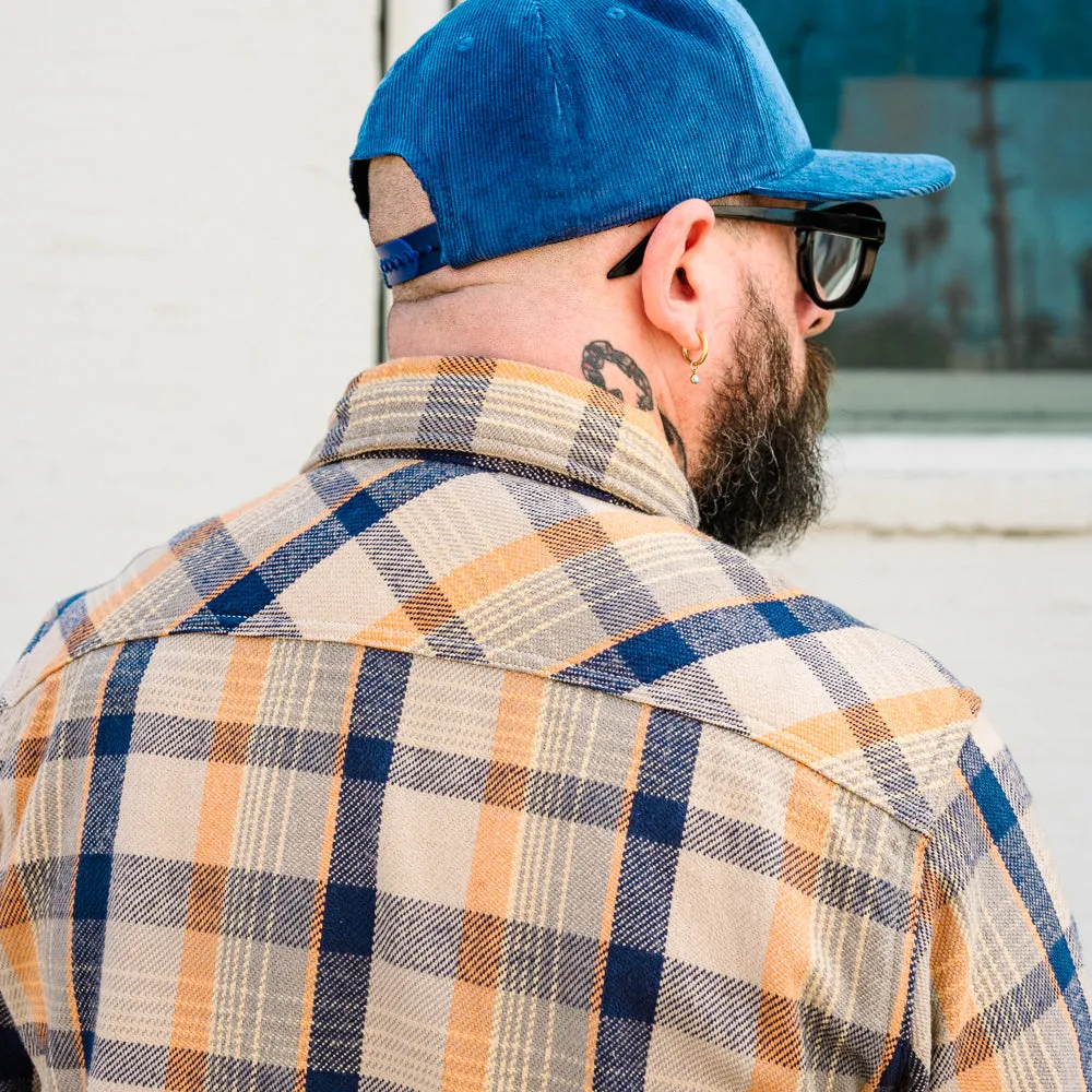 UES Heavy Flannel Shirt Navy