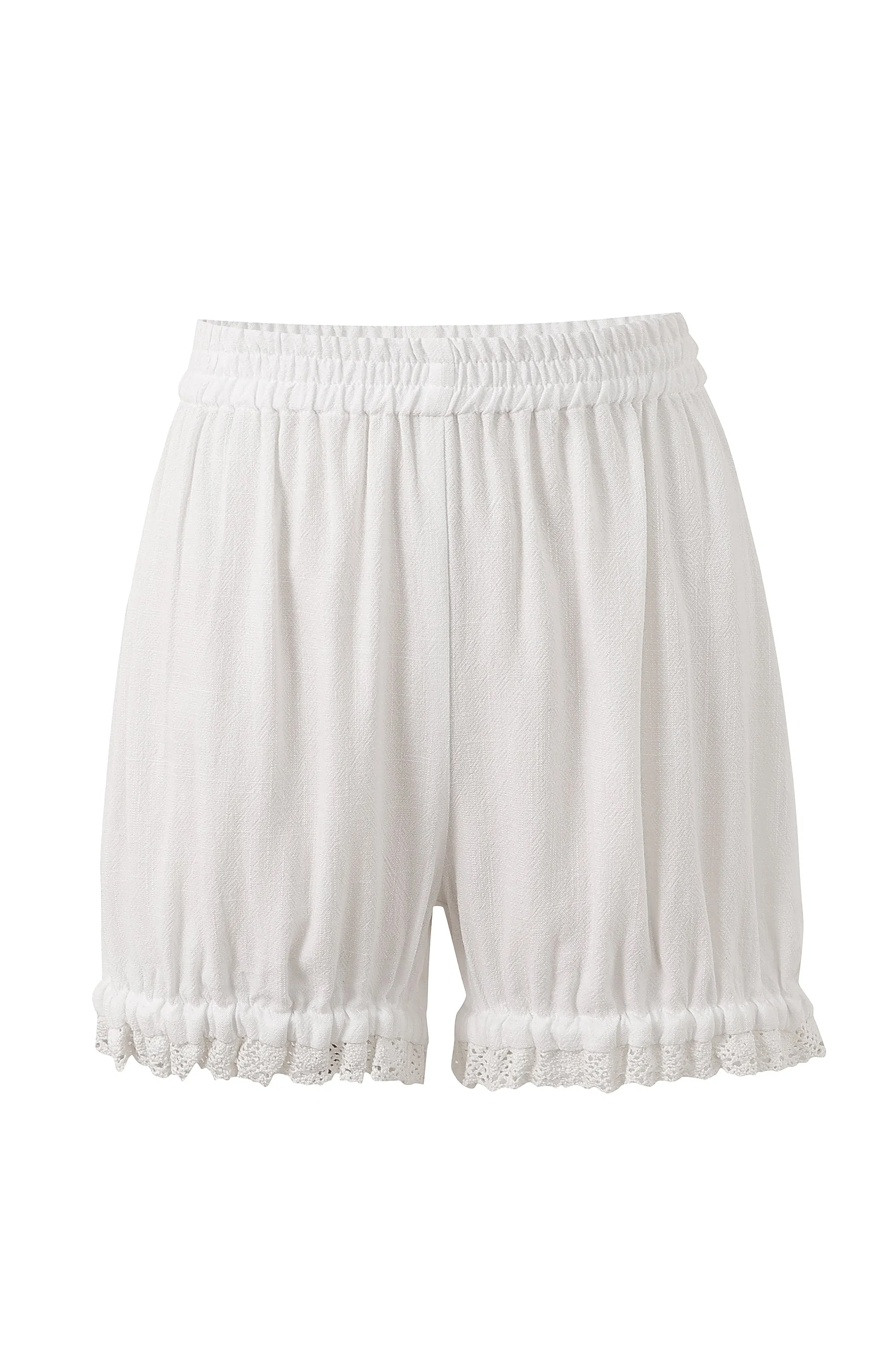 Wench Linen Bloomers White