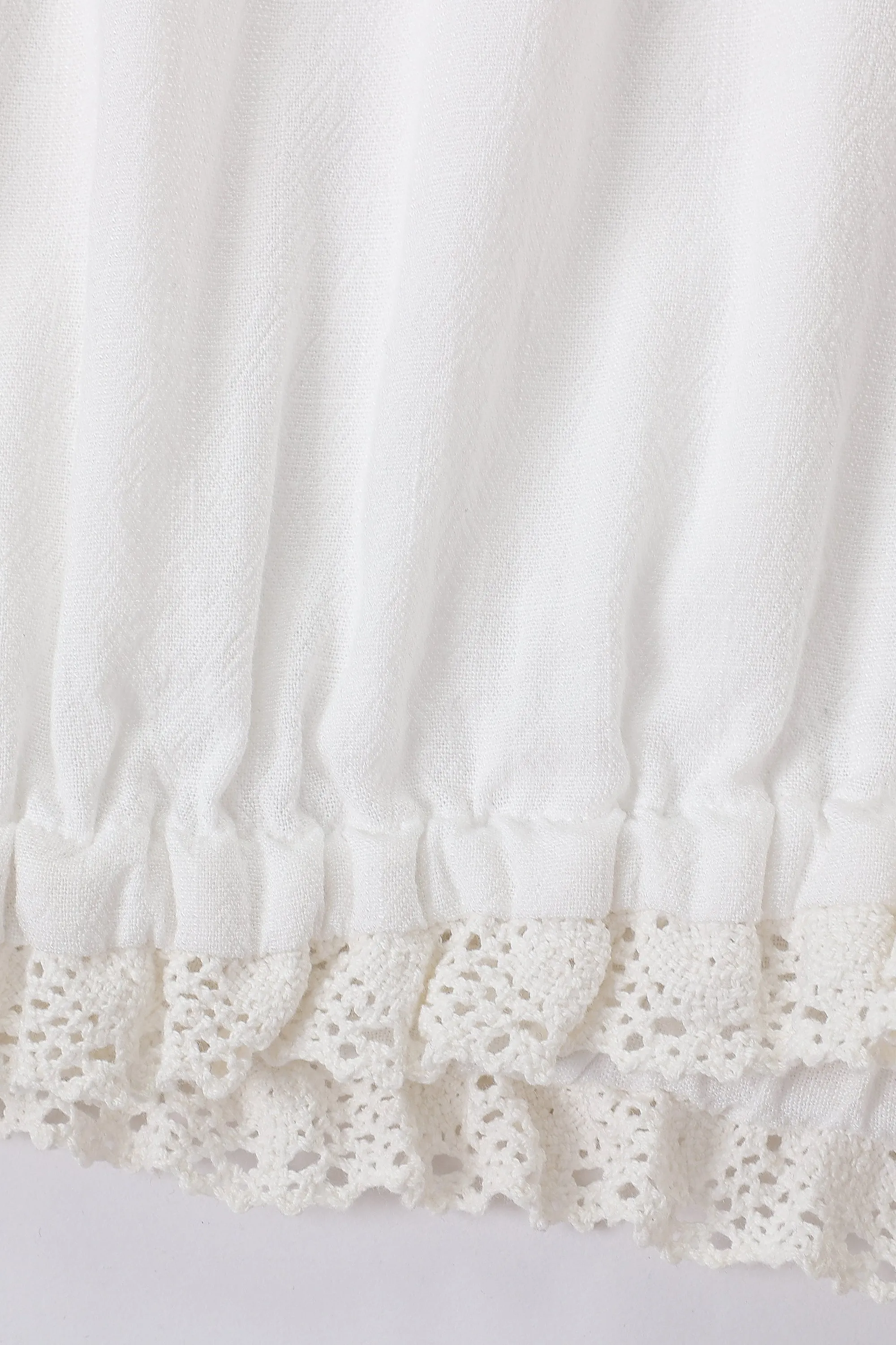 Wench Linen Bloomers White