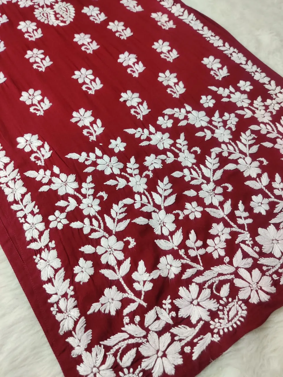 Zoya Premium Modal Chikankari Kurti