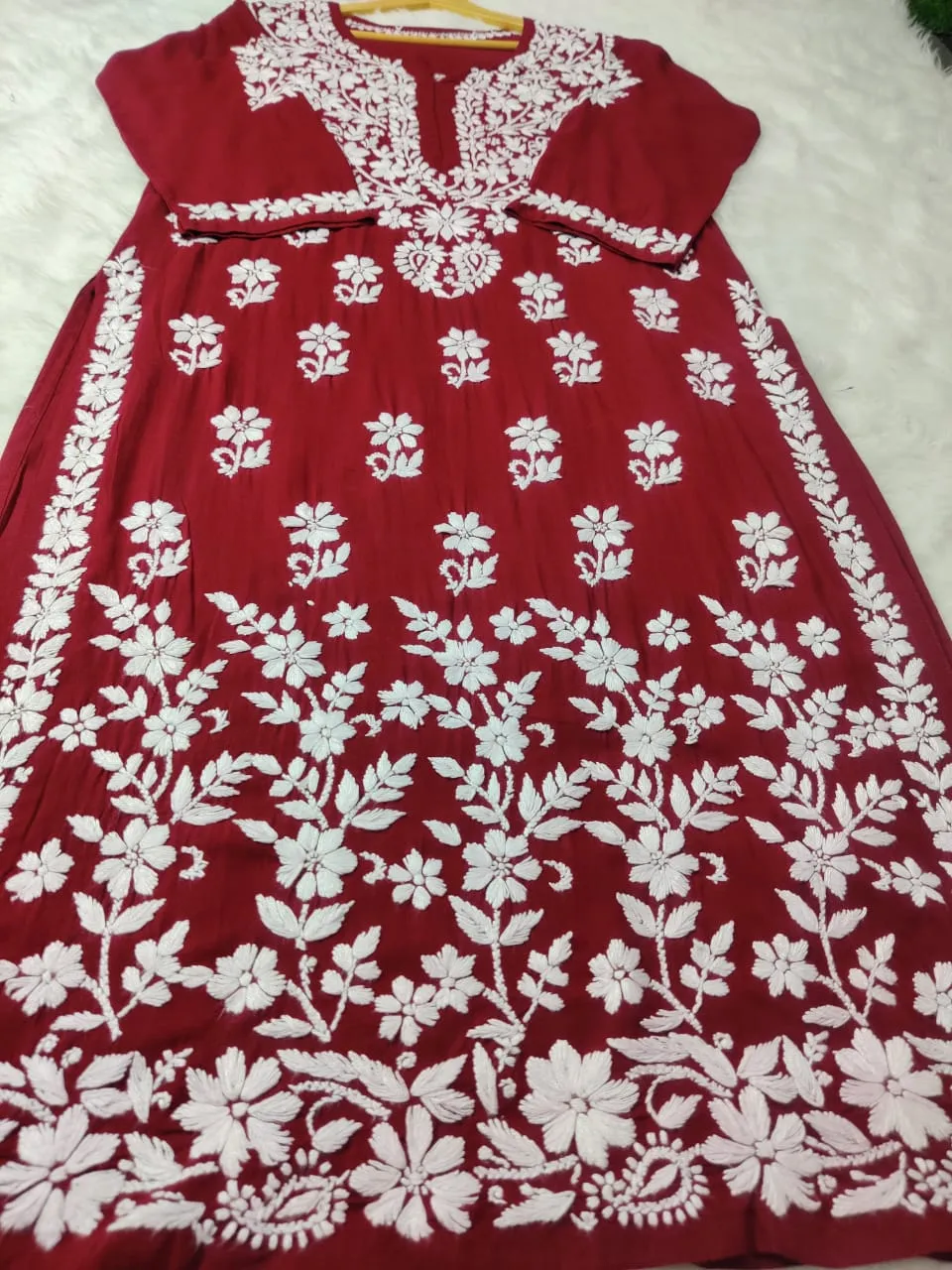 Zoya Premium Modal Chikankari Kurti